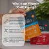 Vitamin D3 4000 iu & Vitamin K2 MK7 100μg - 1 Year Supply, 365 Easy-Swallow Vitamin D3 K2 Tablets, 1-A-Day High Strength Vegetarian D3 and K2 Vitamin Supplements, UK Made Vitamin D Tablets - Image 4